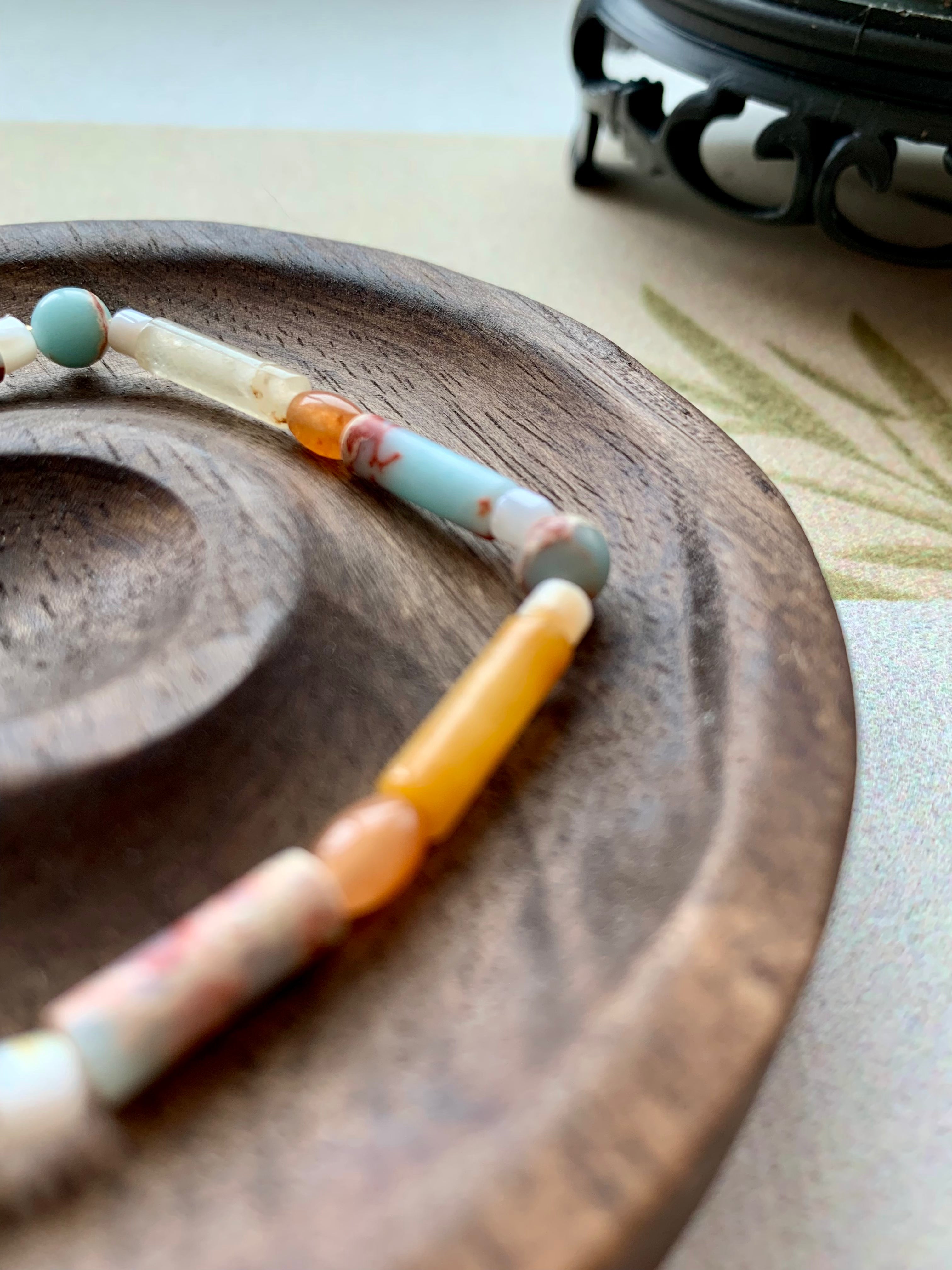 Unity Form Artisan Bracelet | 6mm Geometric Energy Stones for Logic & Flow | Modern Zen Jewelry | Handcrafted Manifestation Talisman | Unique Gift for Clarity & Abundance