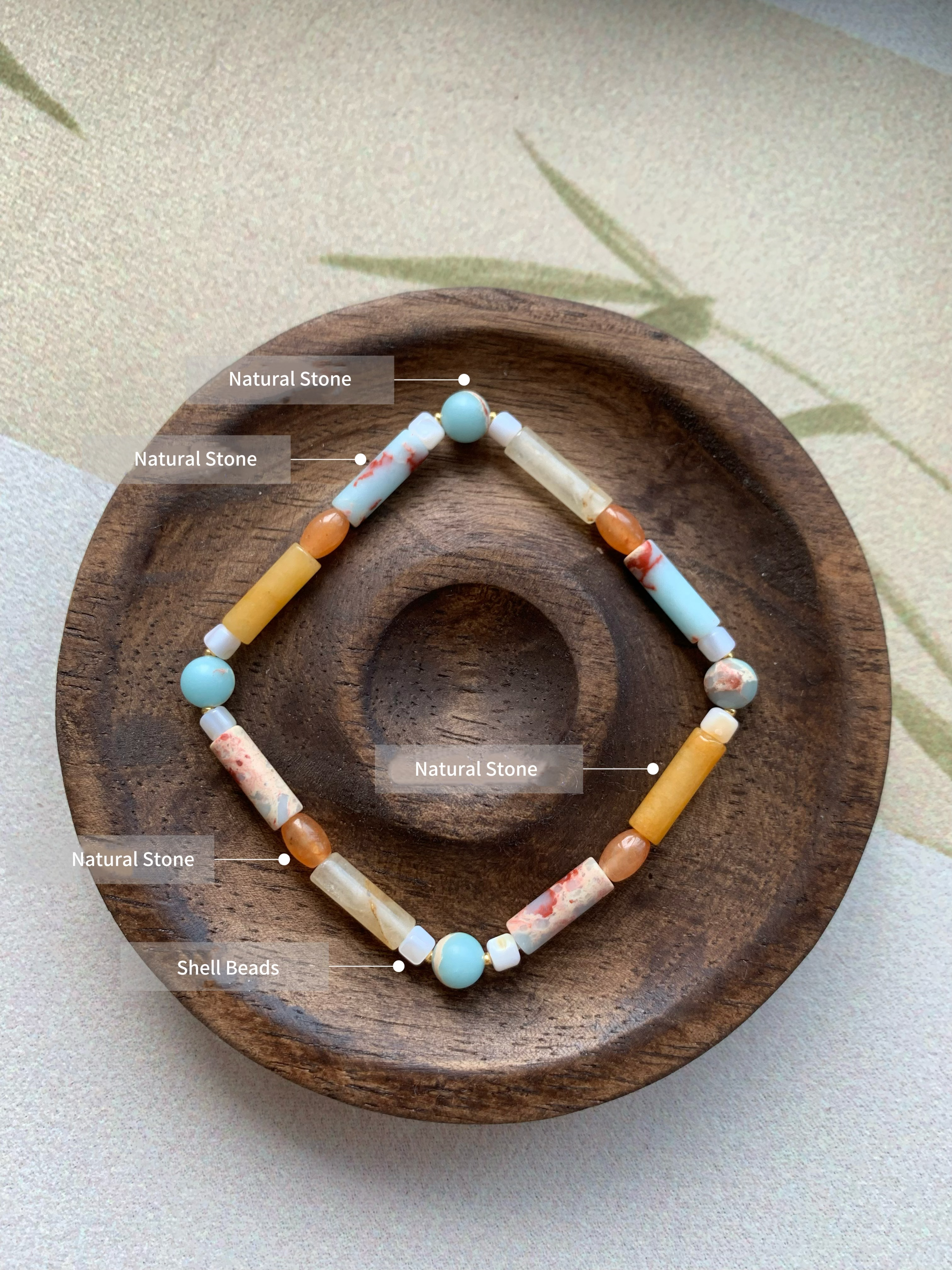 Unity Form Artisan Bracelet | 6mm Geometric Energy Stones for Logic & Flow | Modern Zen Jewelry | Handcrafted Manifestation Talisman | Unique Gift for Clarity & Abundance